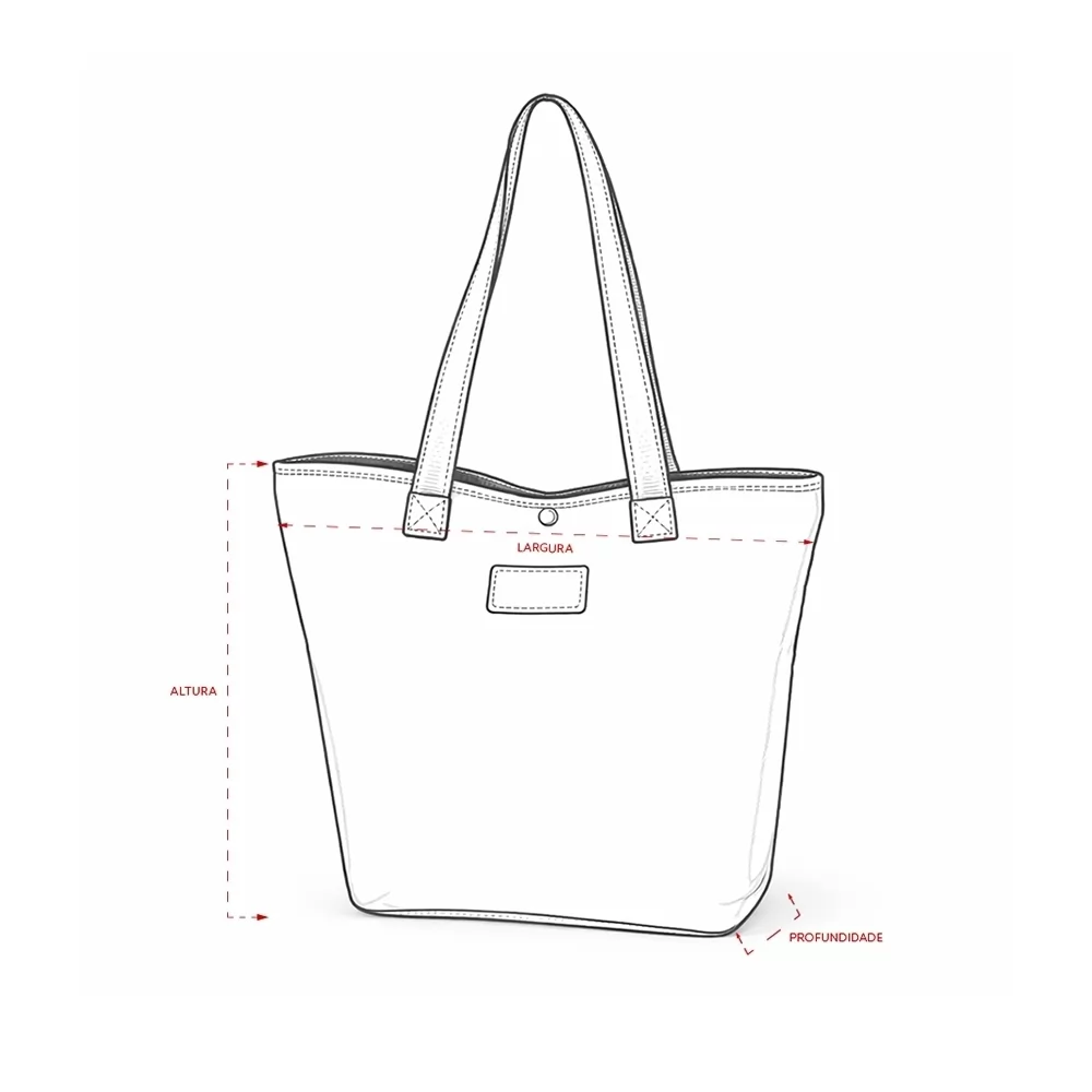 BOLSA PALHA TRANÇADA