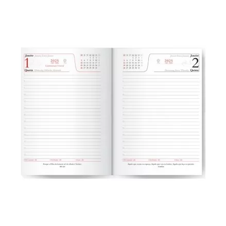 Agenda Executiva Marrom c/ Fecho de Imã e Sup. p/ Caneta