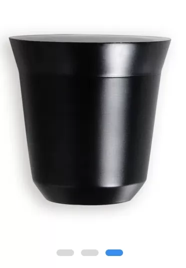 Copo Para Café Em Aço Inox - Preto - 60Ml