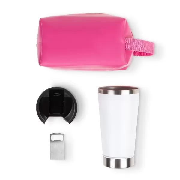 KIT NECESSAIRE E COPO TÉRMICO - 2 PÇS