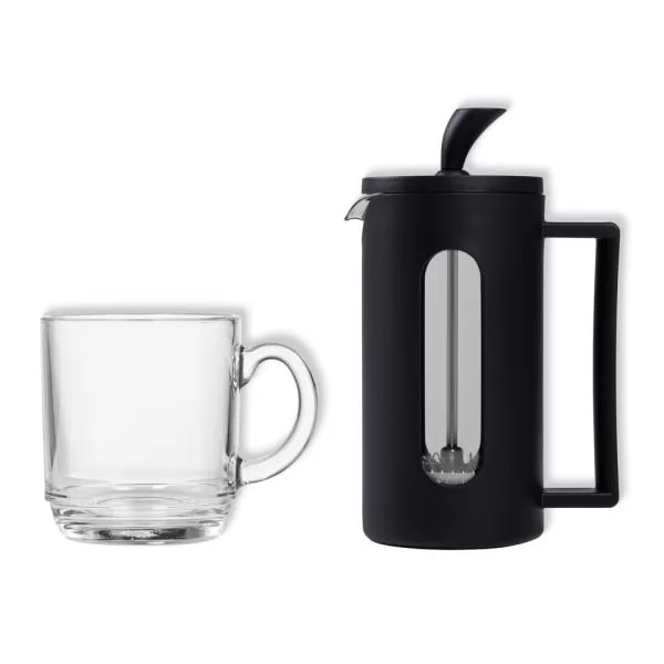 KIT PRENSA FRANCESA E CANECA - 2 PÇS