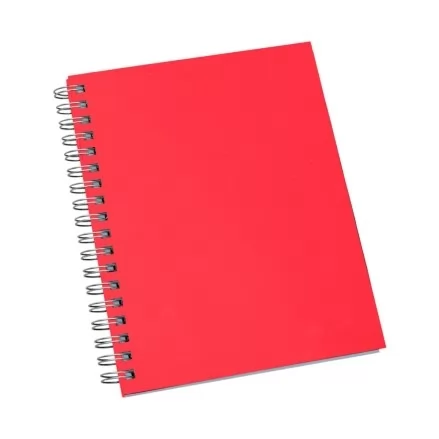 Caderno de Negócios Médio Capa Prime Vermelha