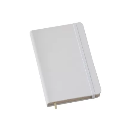 Caderneta Pequena tipo MOLESKINE Branco sem Pauta