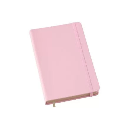 Caderneta Pequena tipo MOLESKINE Rosa sem Pauta
