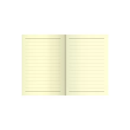  Caderneta Pequena tipo MOLESKINE Branco com Pauta