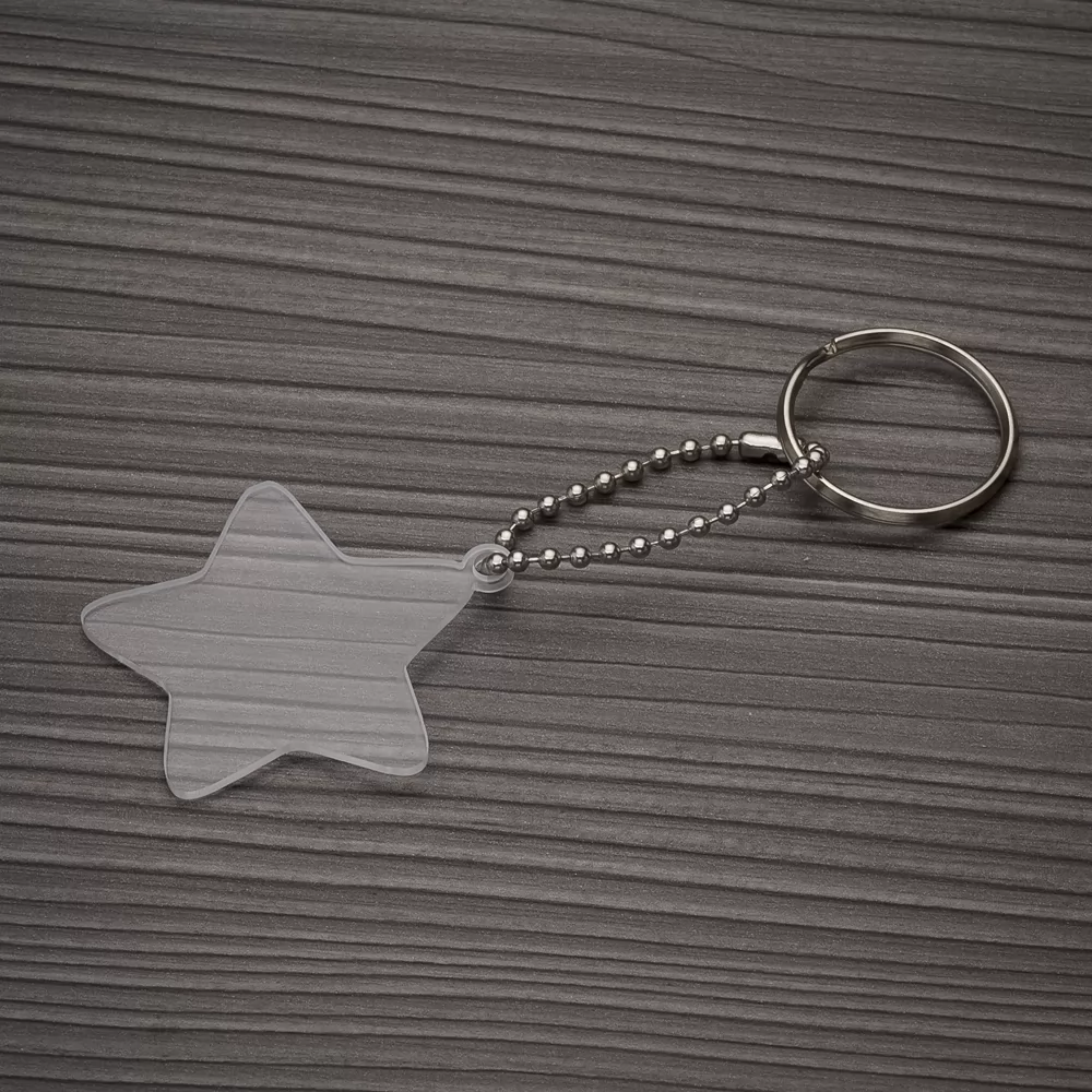 CHAVEIRO PLASTICO ESTRELA