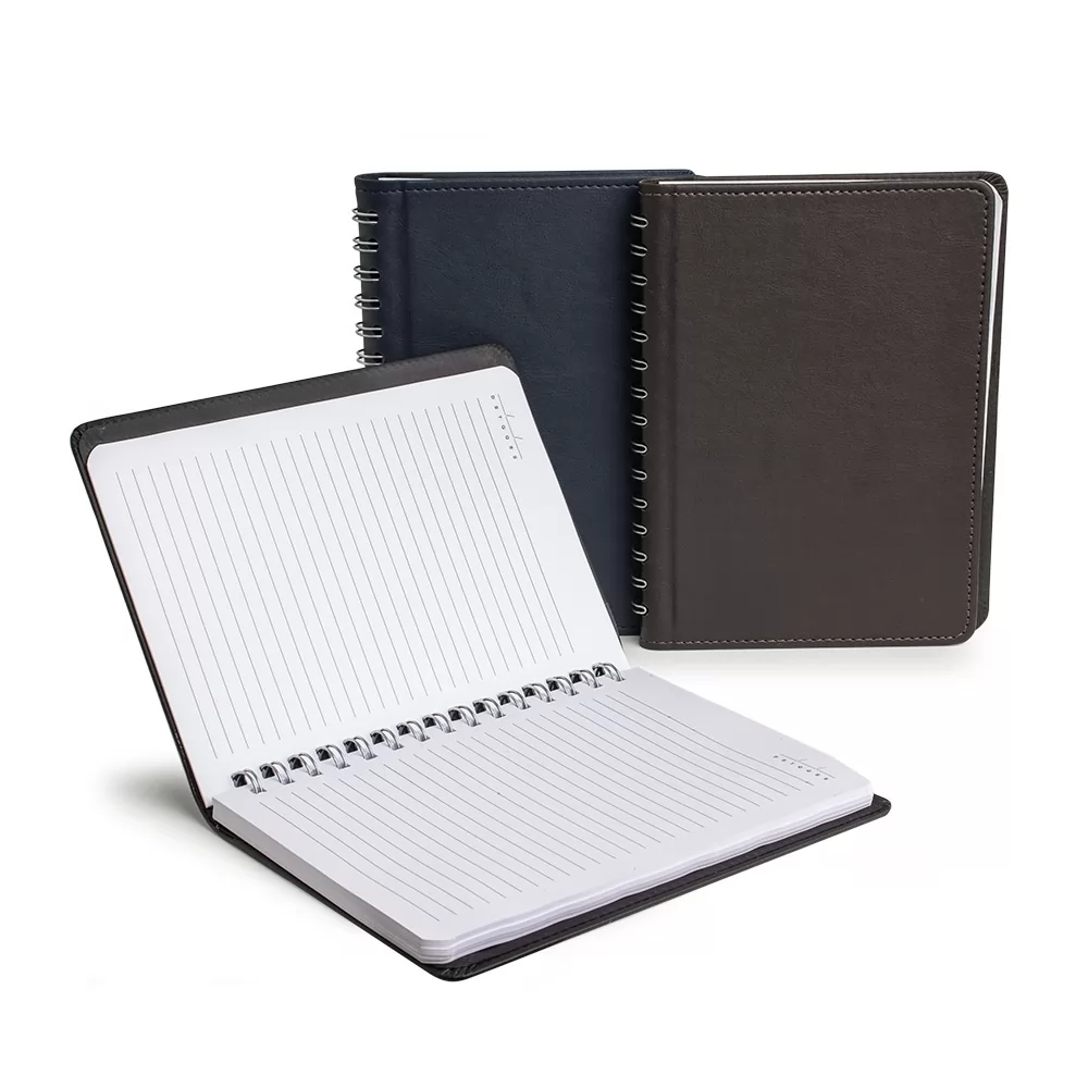 CADERNETA DE COURO SINTÉTICO