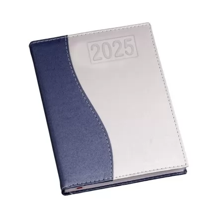 Agenda Metalizada S Azul