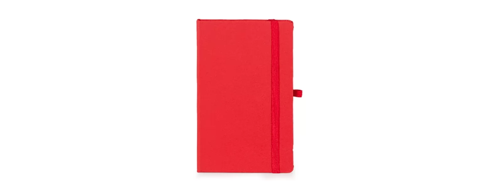 Caderneta S/ Pauta Vermelho - 14x21 Cm