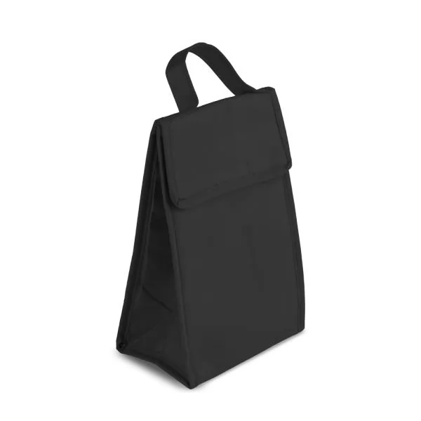 BOLSA TÉRMICA EM TNT 80G/M² - PRETO - 27X17X105 CM