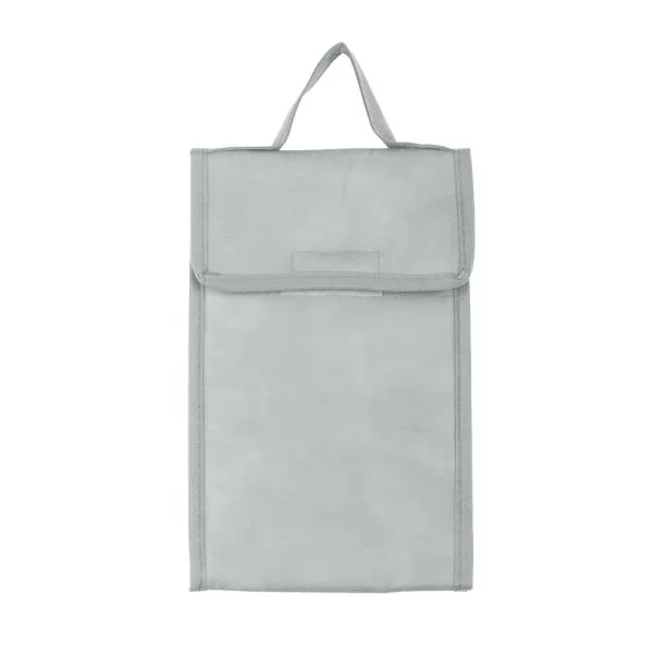 BOLSA TÉRMICA EM TNT 80G/M² - CINZA - 27X17X105 CM