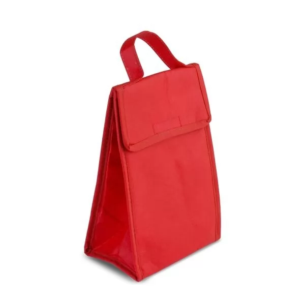 BOLSA TÉRMICA EM TNT 80G/M² - VERMELHA- 27X17X105 CM