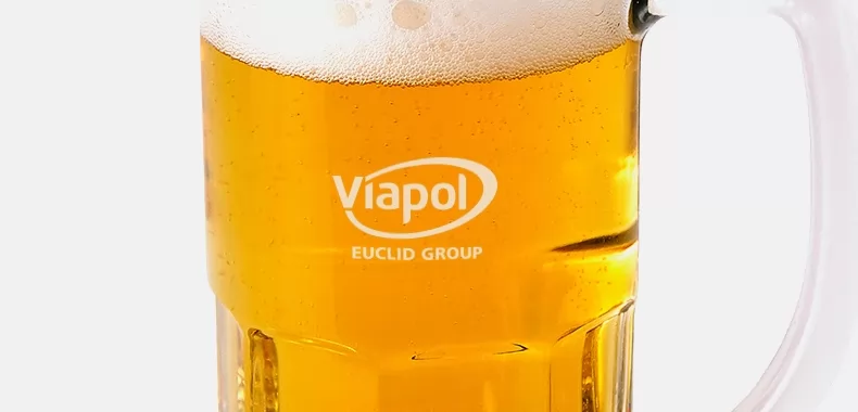 Caneca Vidro Jateado Chopp / Cerveja Bola de Basquete