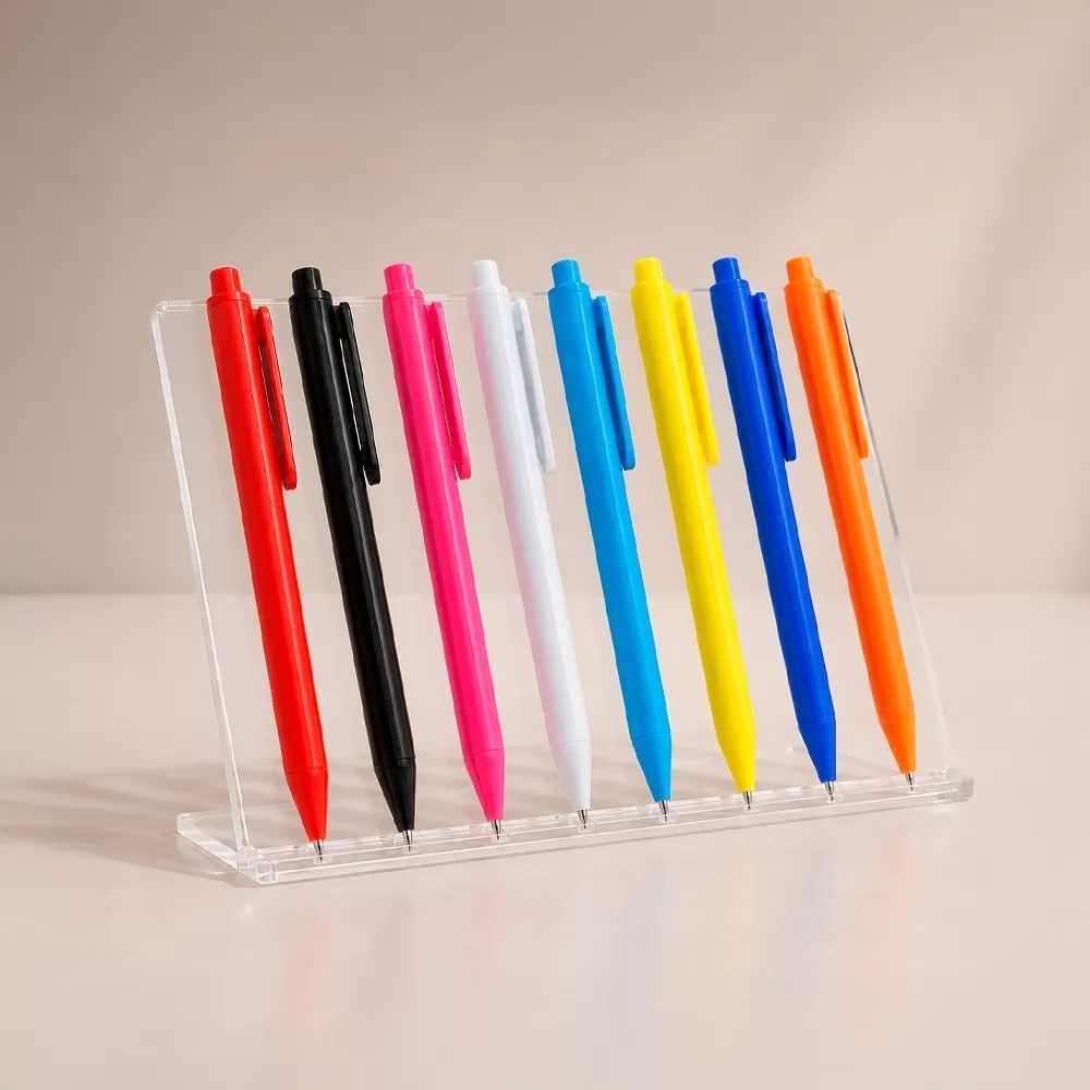 CANETA PLÁSTICA