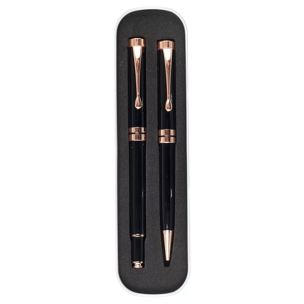 CONJUNTO CANETAS EXECUTIVAS 2 PEÇAS