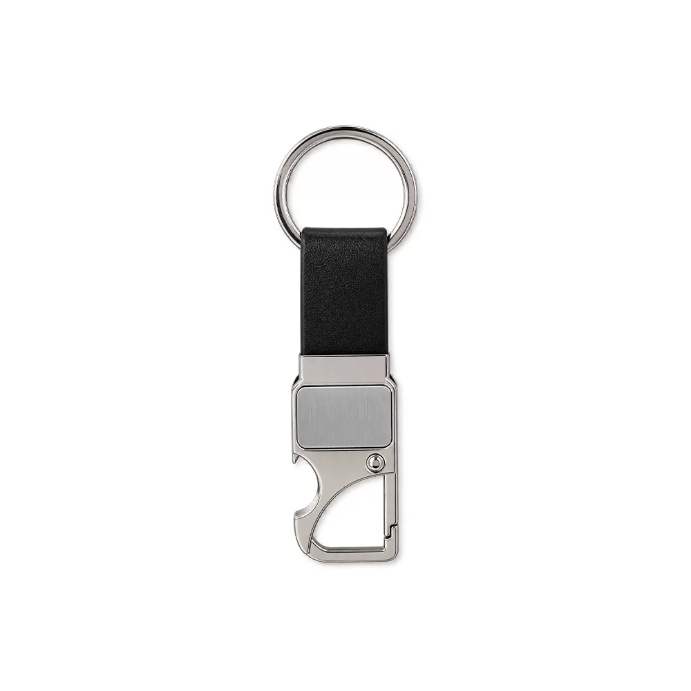 CHAVEIRO METAL COM MOSQUETÃO
