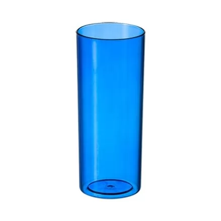 Copo Long Drink Azul Transparente