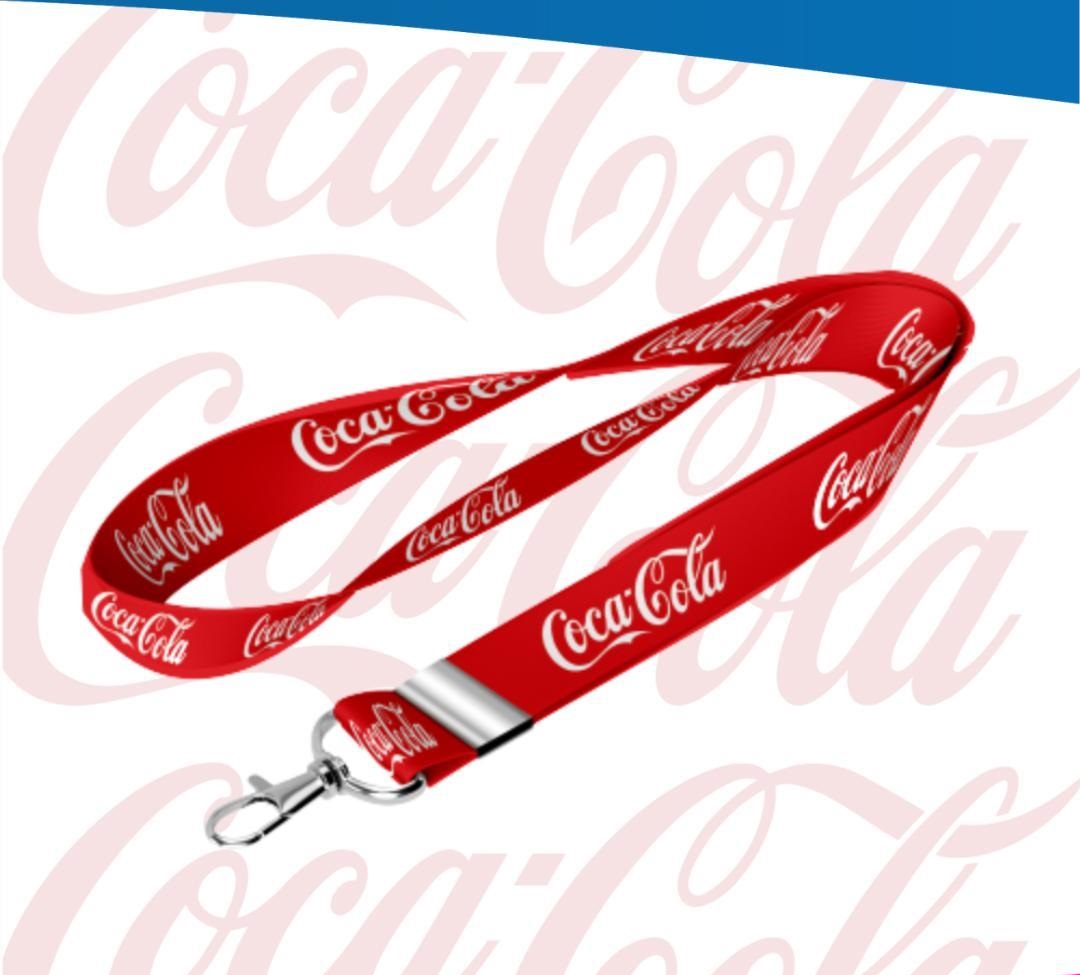 Cordão Personalizado da Coca Cola