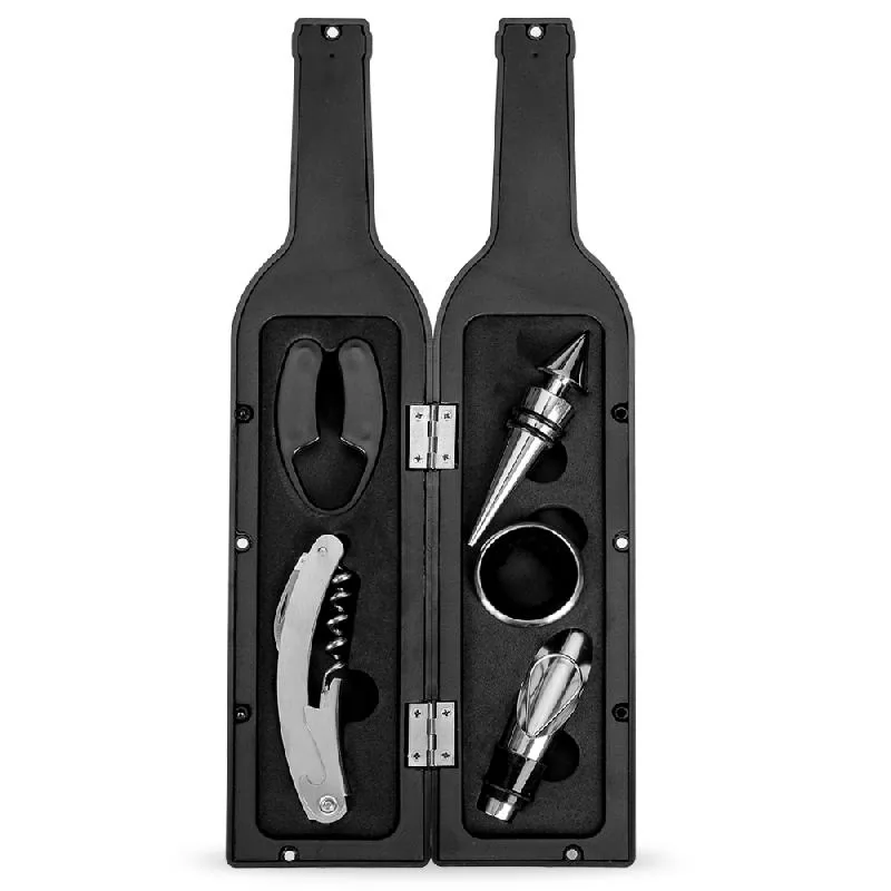 Kit Vinho Garrafa 5 peças - Dia dos Namorados