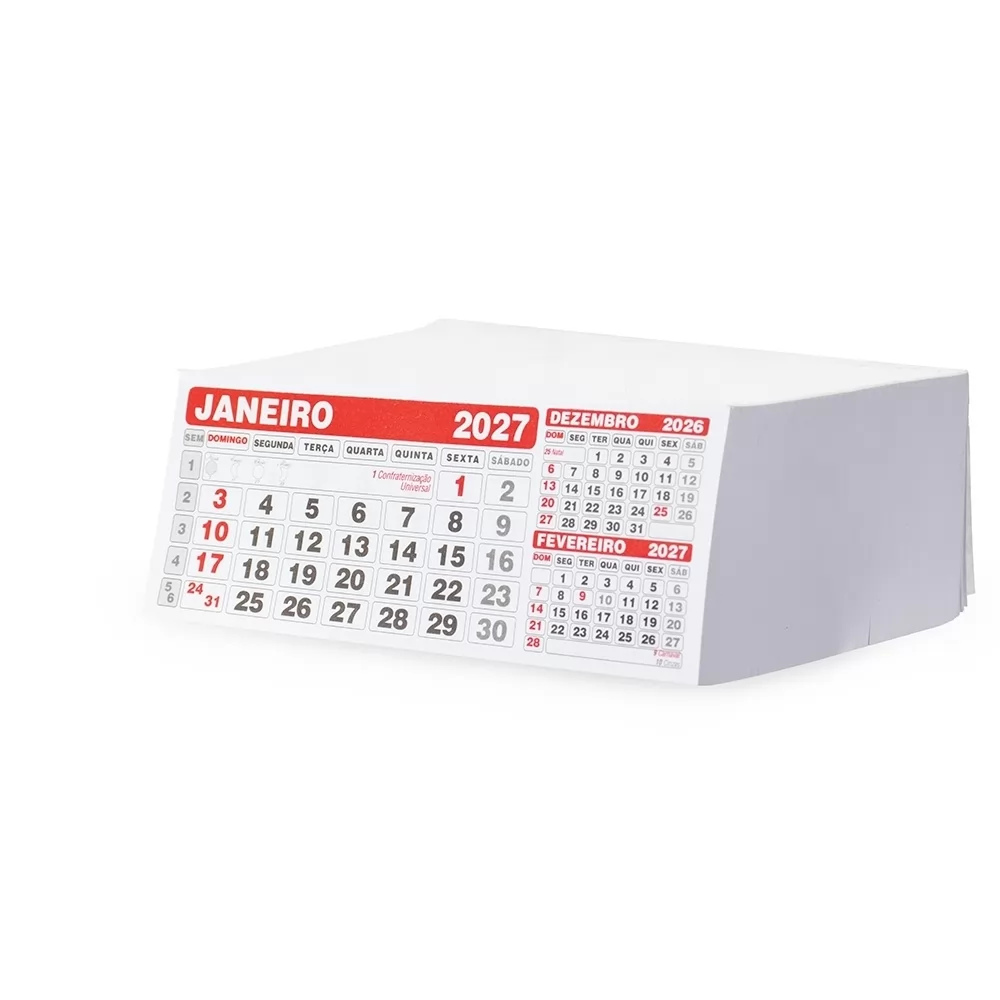 REFIL CALENDÁRIO DE MESA