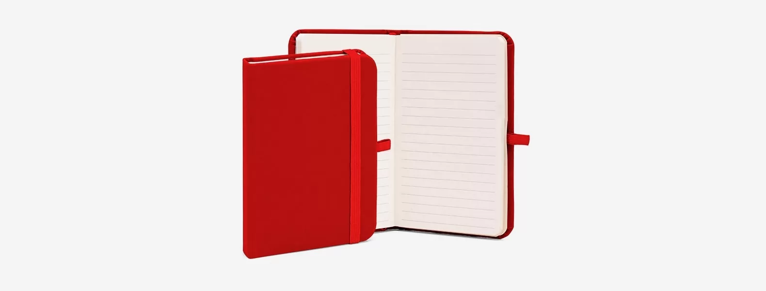 Caderneta Para AnotaÇões 15x9 Cm - Vermelha - 80 Folhas