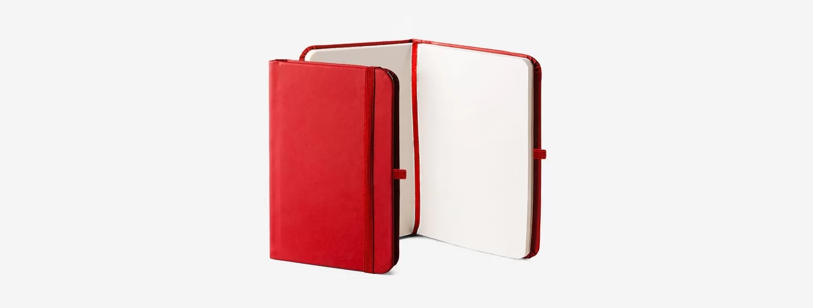 Caderneta P/ AnotaÇões 21x14cm - Vermelha - 80 Folhas