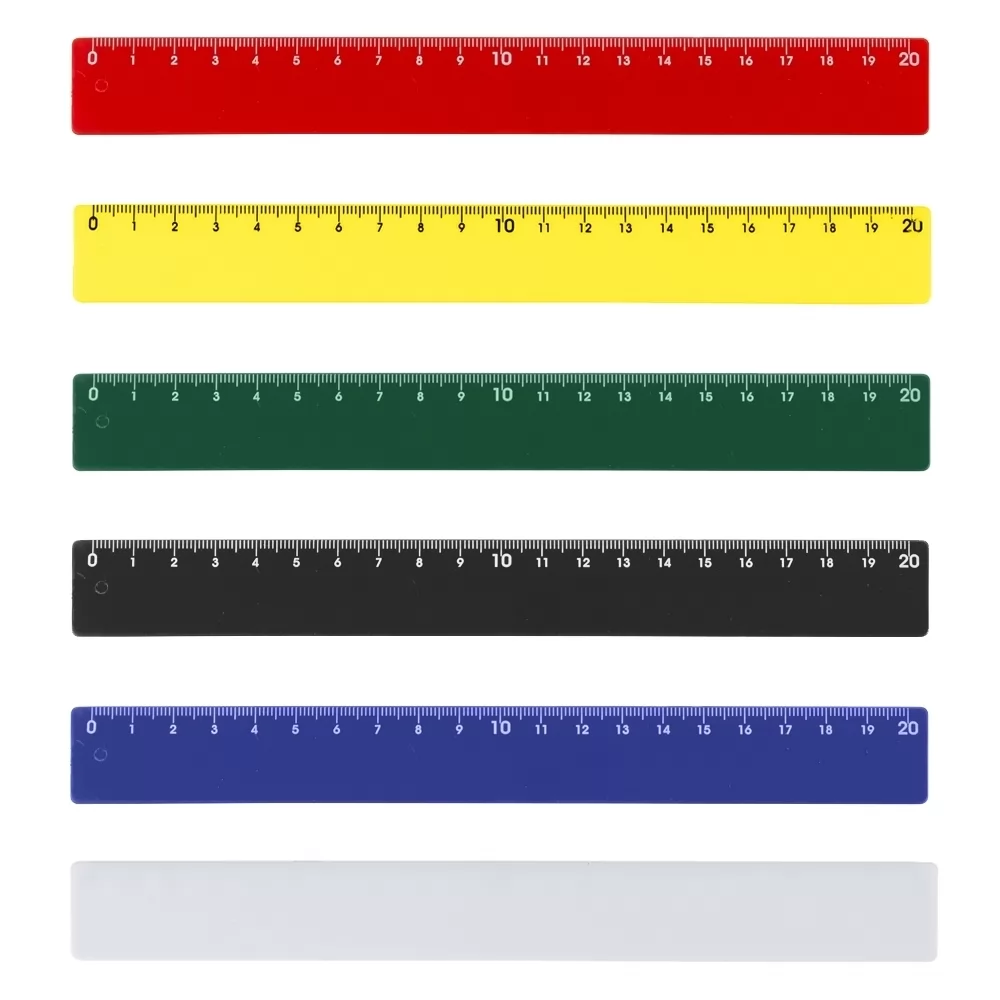 RÉGUA PLÁSTICA 20CM