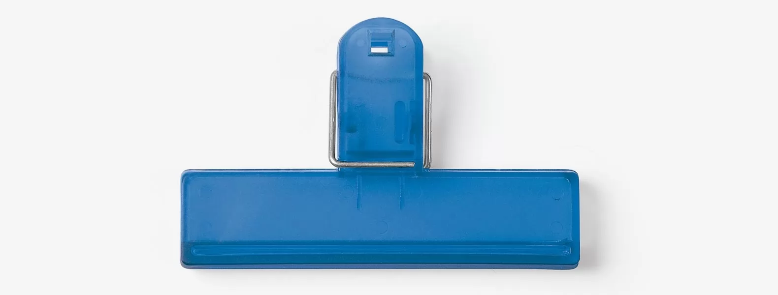 Prendedor De Embalagem Em Poliestireno - Azul