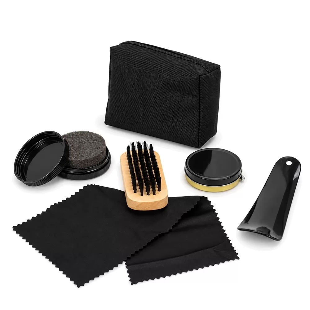 KIT LIMPEZA SAPATOS 5 PEÇAS