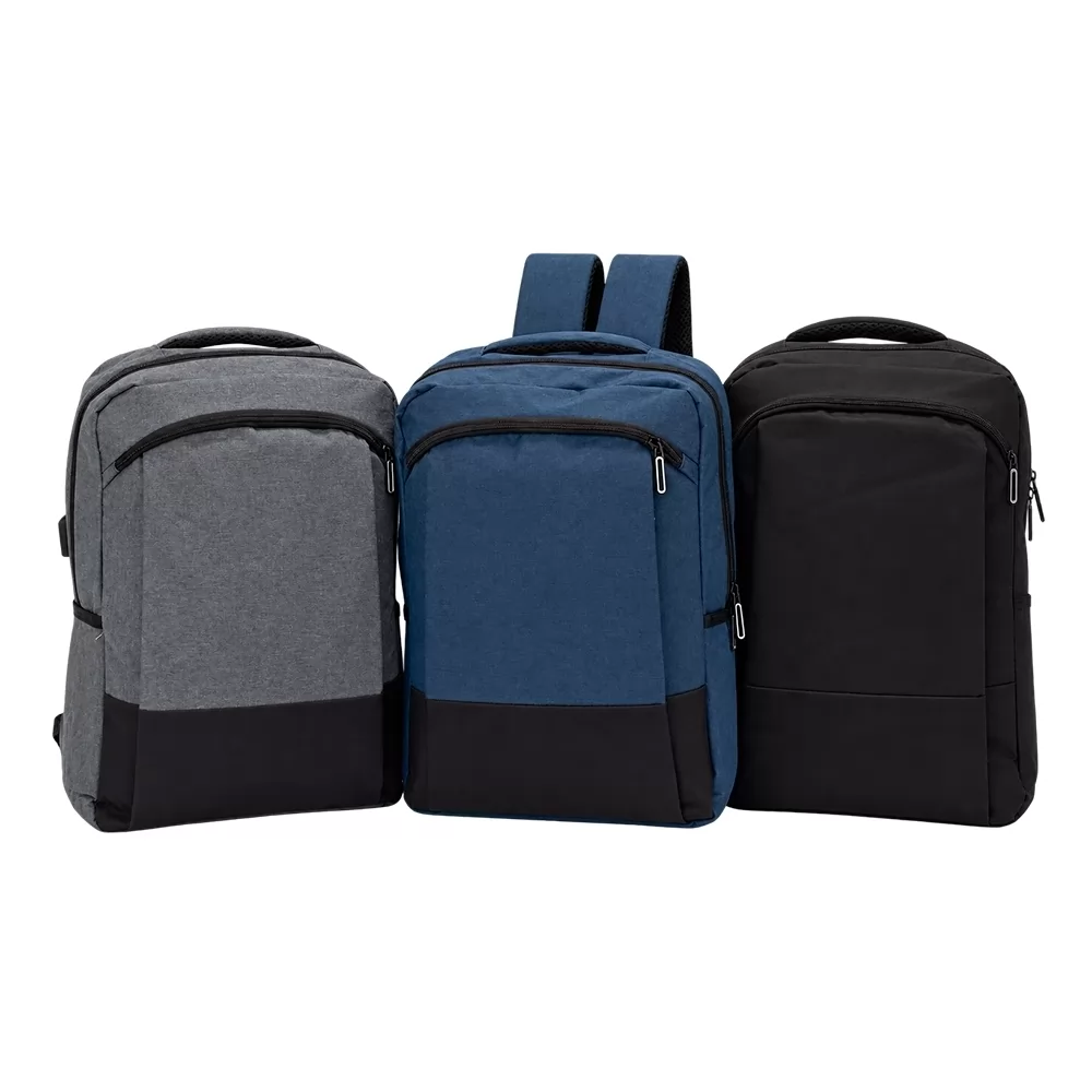 MOCHILA POLIÉSTER 20L USB