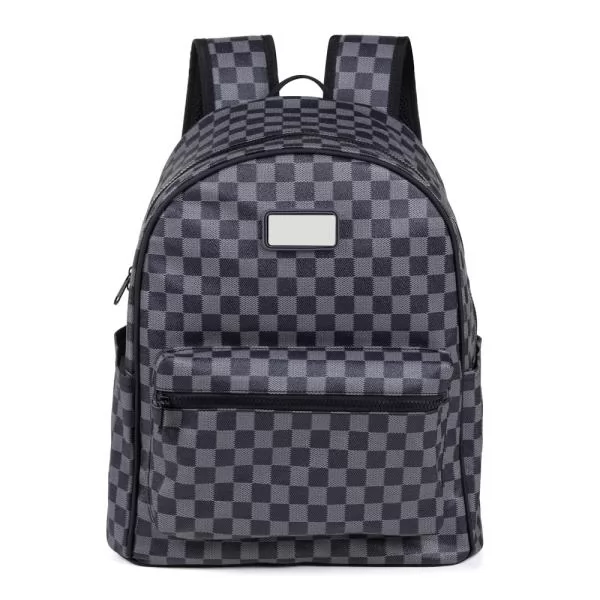 MOCHILA EM PVC - XADREZ
