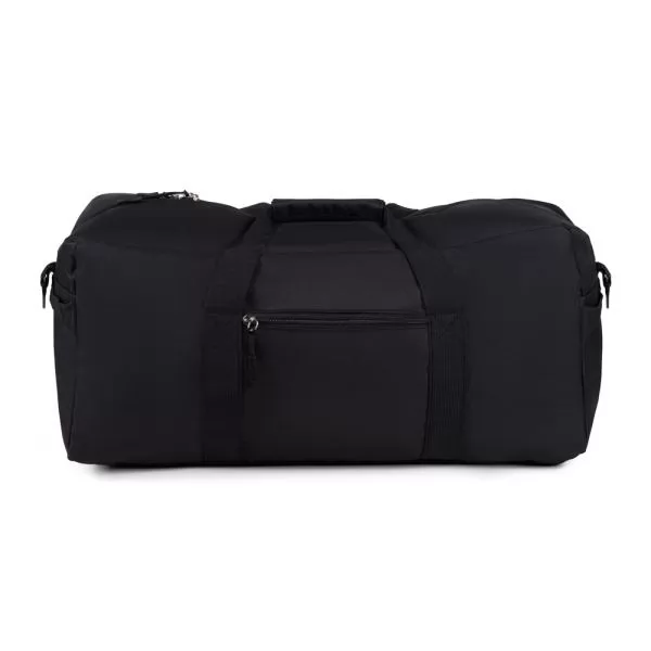 MALA ESPORTIVA EM POLYESTER 300D - PRETA - 31L
