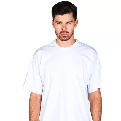 Camiseta Branca Lisa EXG