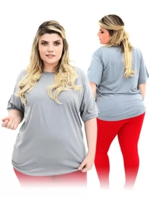 Camiseta Colorida Plus Size